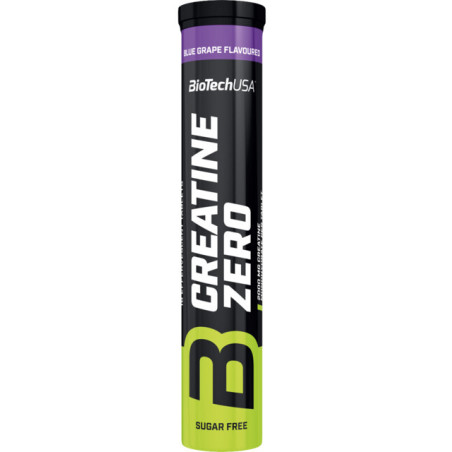 BIOTECH USA Creatine Zero Effervescent Tabs / 18 Tabs / Blood orange