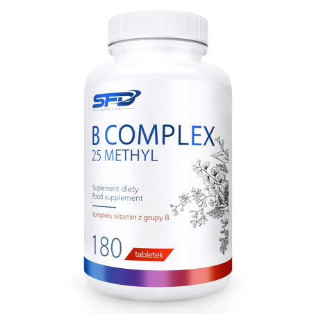 SFD B Complex 25 Methyl - Витамин B Комплекс | 180 tabs