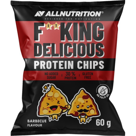 AllNutrition F**King Delicious Protein Chips BBQ - Протеинов Чипс | 60g