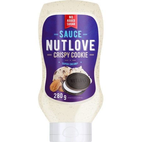 Allnutrition NutLove Sauce - Crispy Cookie - Диетичен Сироп | 280g