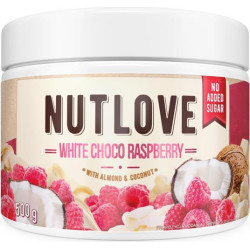 Allnutrition NutLove - White Chocolate Raspberry - Диетичен Крем За Мазане | 500g