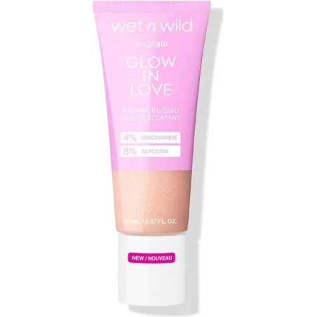 Течна основа за грим - озаряваща Mega Glo - Glow in Love