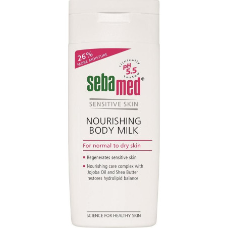 SEBAMED Подхранващо, мляко за тяло, 200 мл