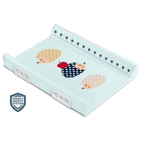 Подложка За Повиване Със Система За Безопасност Hedgehogs Mint 70см Sensillo