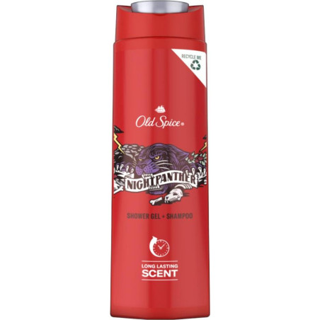 OLD SPICE Night Panther, душ гел, 400 мл