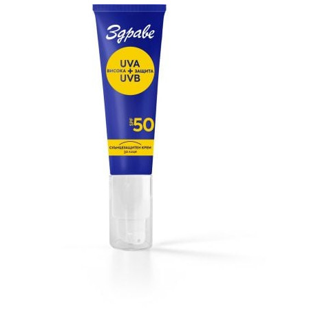 Крем за лице Здраве Sun SPF 50 30 мл