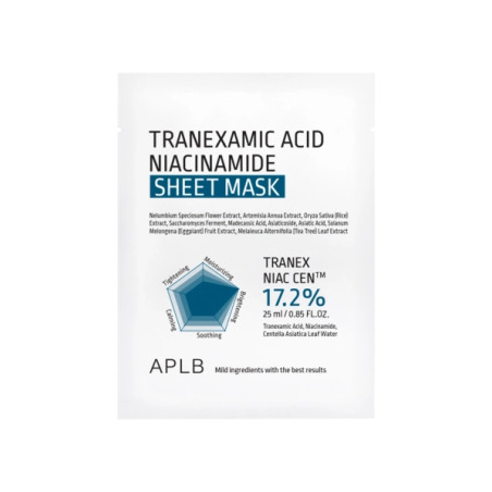 APLB Tranexamic Acid Niacinamide Sheet Mask