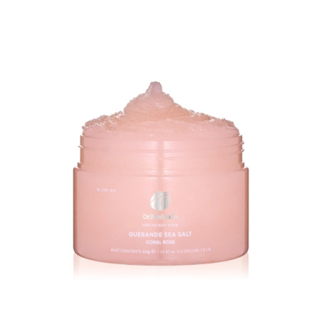 Dr. Melaxin Guerande Sea Salt Perfume Body Scrub Coral Rose 450g