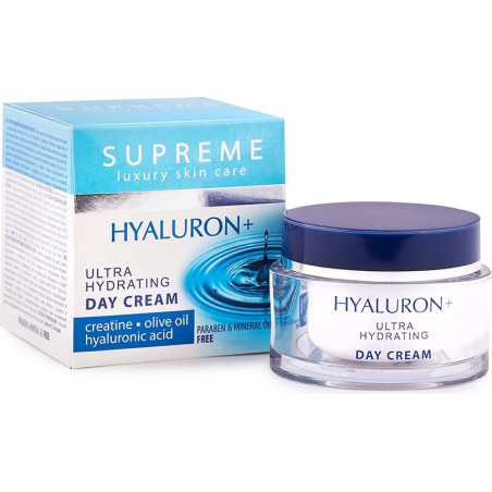 КРЕМ ЗА ЛИЦЕ SUPREME ДНЕВЕН 50 ml ХИАЛУРОН НОВ