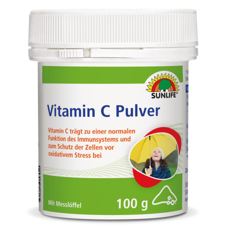 Витамин С Прах / Vitamin C – SUNLIFE (100 гр)