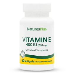 Витамин Е (Vitamin E) 400 IU – NaturesPlus (60 капс)