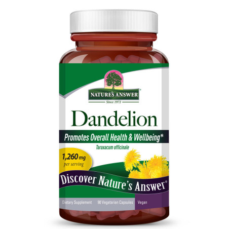 Глухарче (Dandelion) 1260 mg Капсули – Nature’s Answer (90 капс)