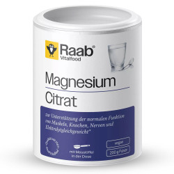 Магнезий Цитрат Прах / Magnesium Citrate – Raab Vitalfood (200 гр)