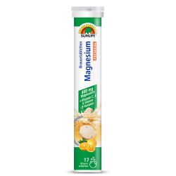 Разтворим Магнезий 400 mg с Витамин C и Б-Комплекс – SUNLIFE (17 табл)