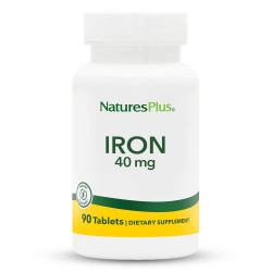 Желязо (Iron) 40 mg – NaturesPlus (90 табл)