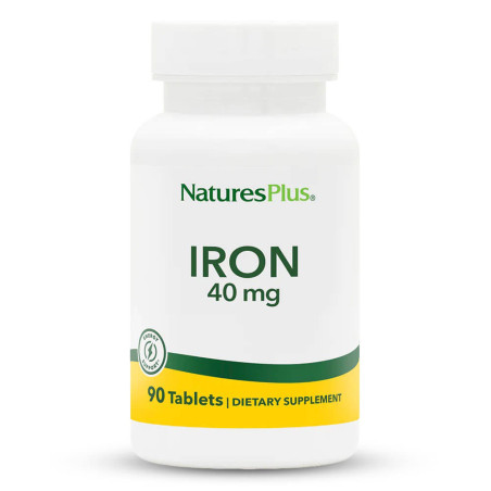 Желязо (Iron) 40 mg – NaturesPlus (90 табл)