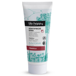 Био Детска Паста за Зъби – Bio Happy (Ягода, 75 гр)