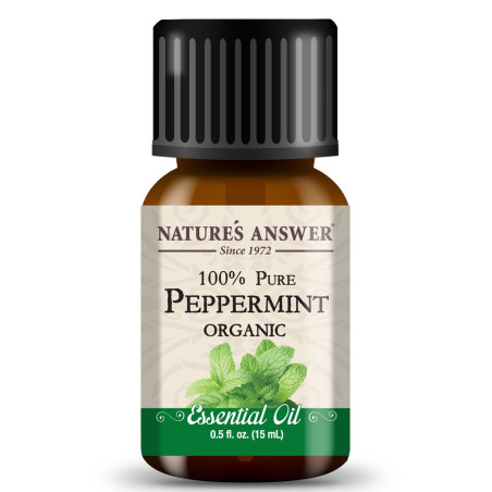 Био Етерично Масло от Люта Мента / Peppermint – Nature’s Answer (15 мл)