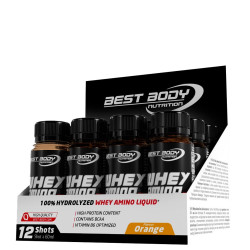 Течен Протеинов Шот Whey Amino Shot – Best Body Nutrition (12×60 мл)
