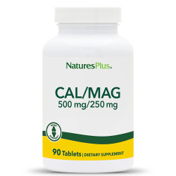 Калций (Calcium) 500 mg с Магнезий – NaturesPlus (90 табл)