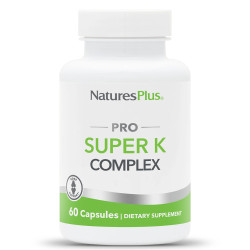 Витамин К Троен Комплекс 2040 µg SUPER K COMPLEX – NaturesPlus (60 капс)