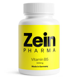 Пантотенова Киселина (Витамин Б5) 500 mg – ZEINpharma (120 капс)