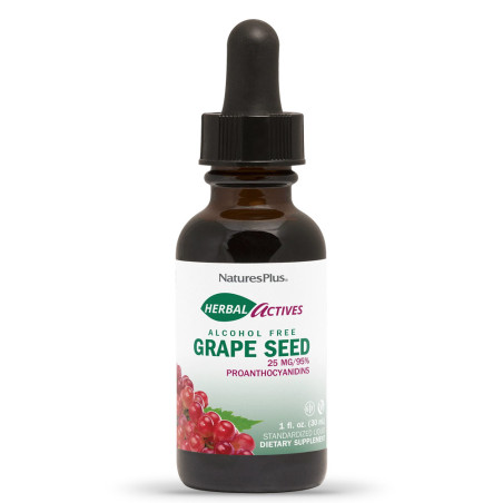 Гроздови Семки (Grape Seed) 25 mg Течен екстракт – NaturesPlus (30 мл)
