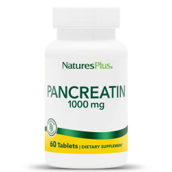 Панкреатин (Pancreatin) 1000 mg – NaturesPlus (60 табл)