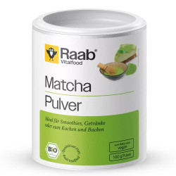 Био Матча Зелен чай Прах / Matcha Green Tea – Raab Vitalfood (100 гр)
