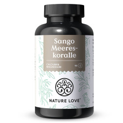 Калций 220 mg с Магнезий от Санго Корали – Nature Love (90 капс)