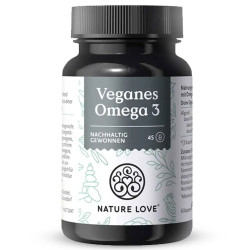Веган Омега-3 (Vegan Omega-3) 265 mg – Nature Love (45 капс)