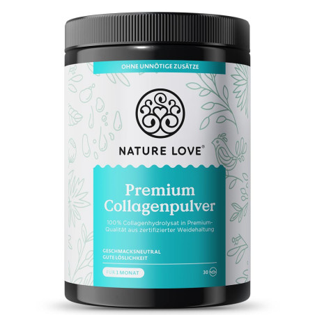 Хидролизиран Колаген (Тип I и Тип III) Прах – Nature Love (300 гр)
