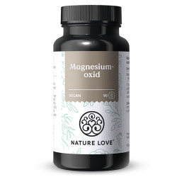 Магнезий Оксид (Magnesium Oxide) 665 mg – Nature Love (90 капс)