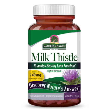 Бял Трън Силимарин 195 mg Капсули – Nature’s Answer (60 капс)