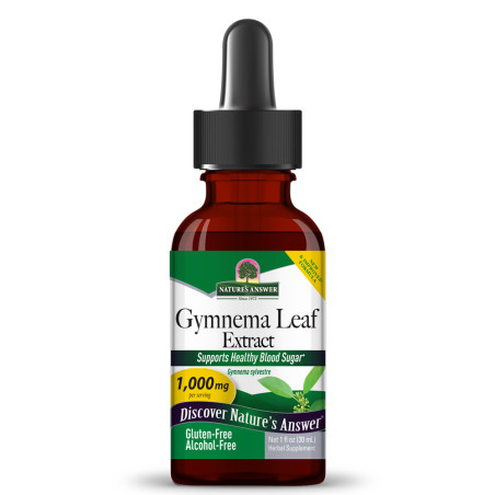 Гимнема (Gymnema) 1000 mg Течен екстракт – Nature’s Answer (30 мл)