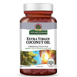 Кокосово Масло 1000 mg – Nature’s Answer (120 Гел капсули)