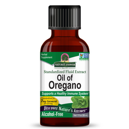 Масло от Риган (Карвакрол) 50 mg Течен екстракт – Nature’s Answer (30 мл)