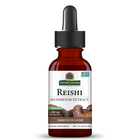 Гъба Рейши (Reishi) 1000 mg Течен екстракт – Nature’s Answer (30 мл)