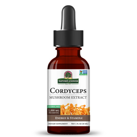 Гъба Кордицепс 1000 mg Течен екстракт – Nature’s Answer (30 мл)