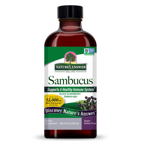 Черен Бъз Сироп / Sambucus – Nature’s Answer