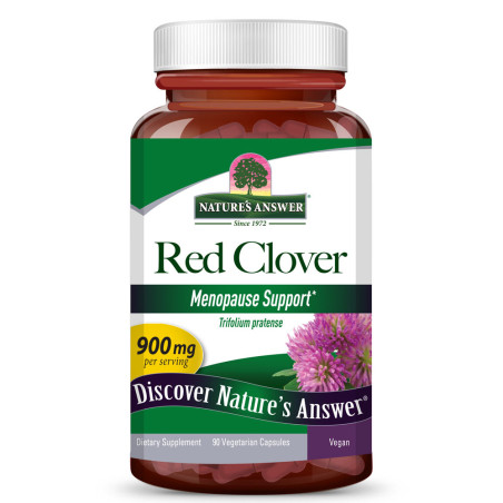Червена Детелина (Red Clover) 900 mg Капсули – Nature’s Answer (90 капс)