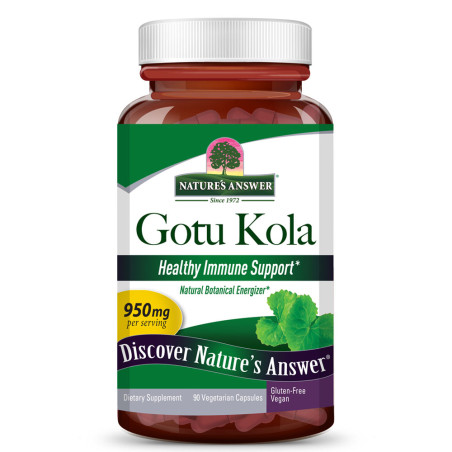 Готу Кола (Gotu Kola) 950 mg Капсули – Nature’s Answer (90 капс)