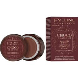 EVELINE CHOCO GLAM ИНТЕНЗИВНО РЕГЕНЕРИРАЩА МАСКА ЗА УСТНИ, 10 МЛ