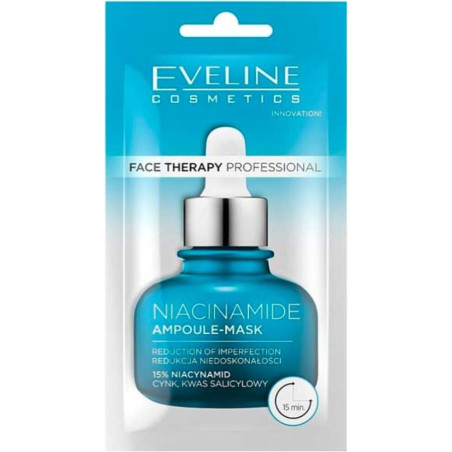 EVELINE FACE THERAPY AMPOULE-MASK С НИАЦИНАМИД, 8 ml