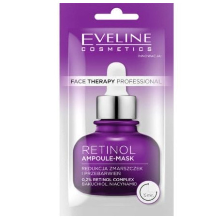 EVELINE FACE THERAPY AMPOULE-MASK С РЕТИНОЛ, 8 ml