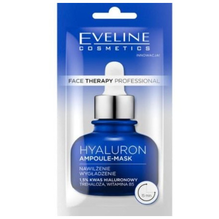 EVELINE FACE THERAPY AMPOULE-MASK С ХИАЛУРОН, 8 ml