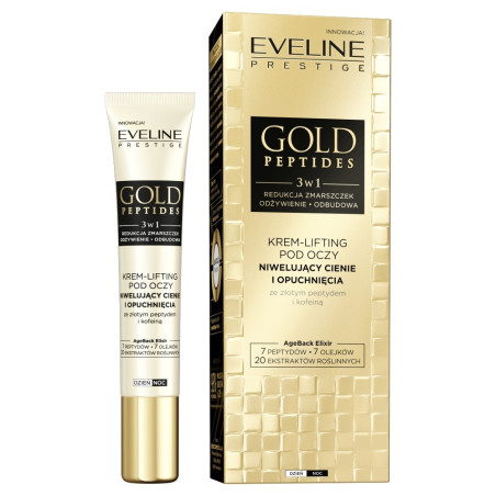EVELINE GOLD PEPTIDES ОКОЛООЧЕН ЛИФТИНГ-КРЕМ, 20 МЛ