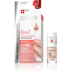 EVELINE NAILS 6 В 1 ГРИЖА И ЦВЯТ – ТЕЛЕСНО БЕЖОВ, 5 МЛ
