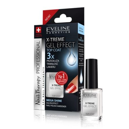 EVELINE NAILS X-TREME GEL EFFECT ТОП ЛАК, 12 МЛ