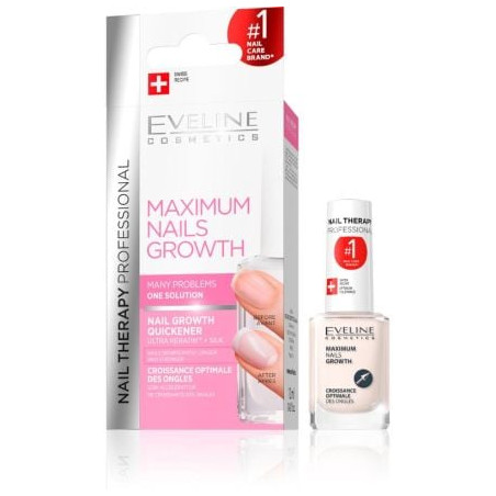 EVELINE NAILS УСКОРИТЕЛ ЗА РАСТЕЖ НА НОКТИ, 12 МЛ